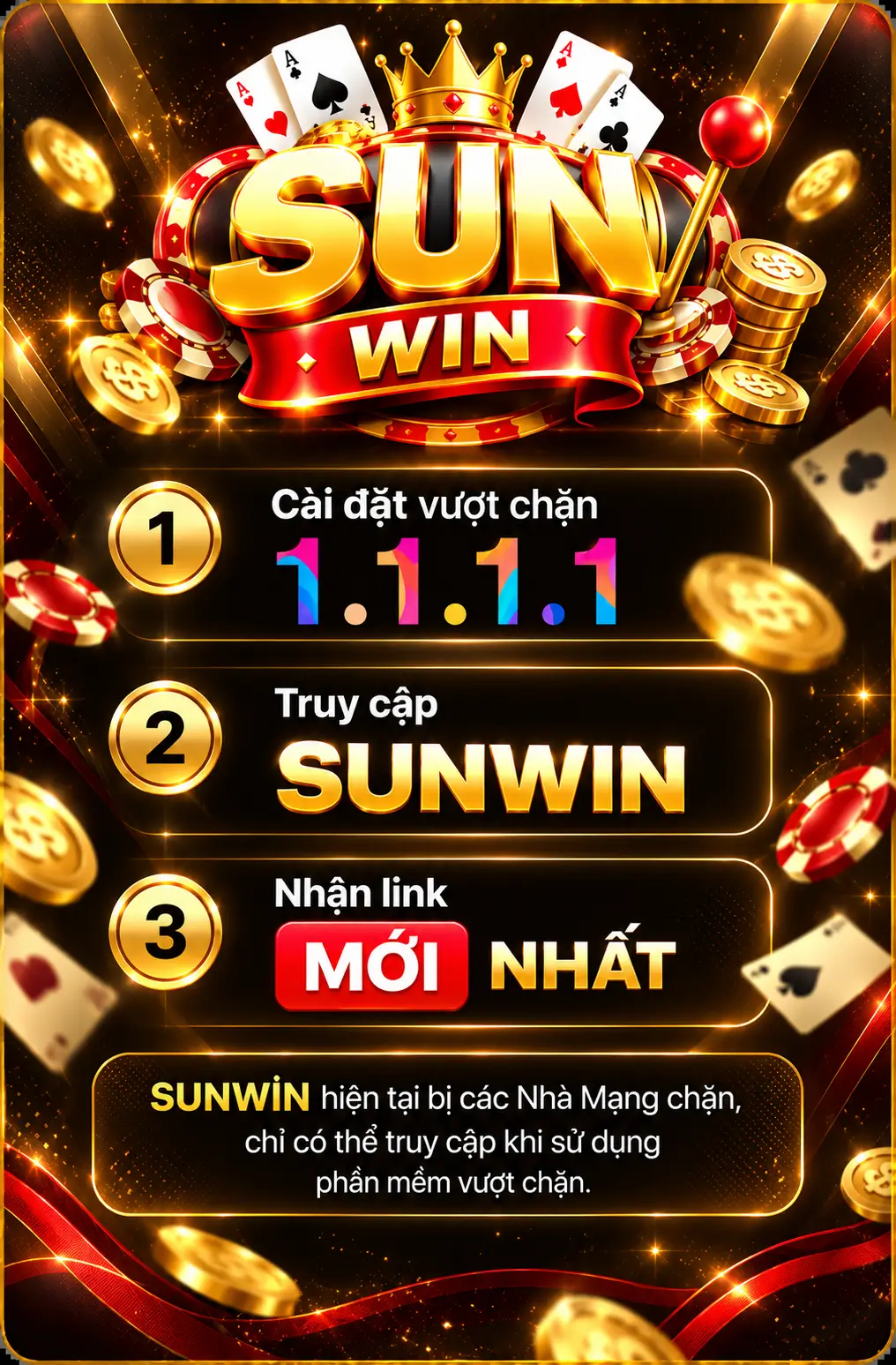 Cách lấy link Sunwin