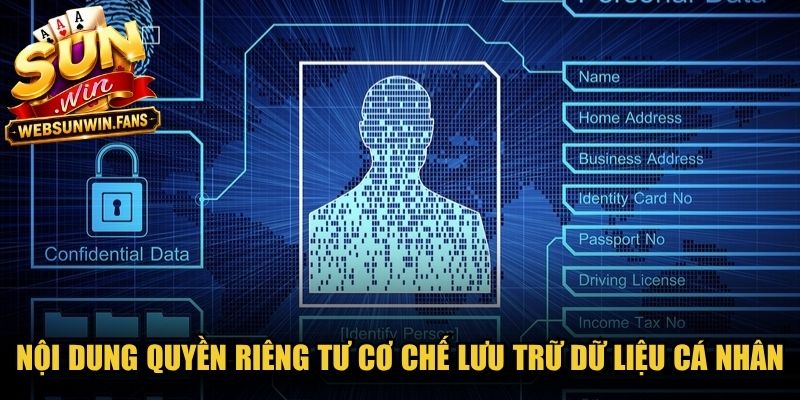 Nội dung quyền riêng tư cơ chế lưu trữ dữ liệu cá nhân